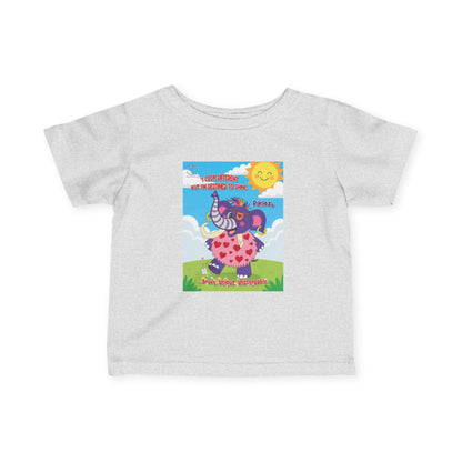 Piklez™ Infant Fine Jersey Tee – “Destined to Shine” Baby Shirt | Smile Universe Piklez Collection