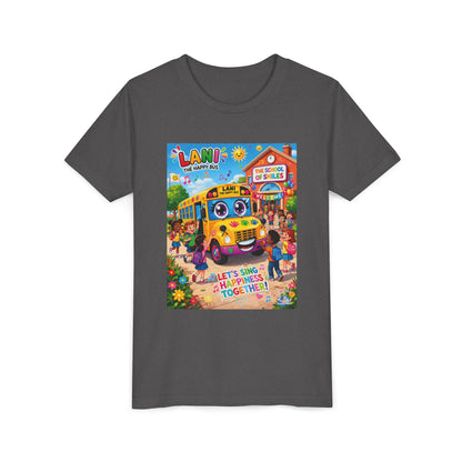 Lani™ Youth Short Sleeve Tee – "Let's Sing Happiness Together!" Graphic