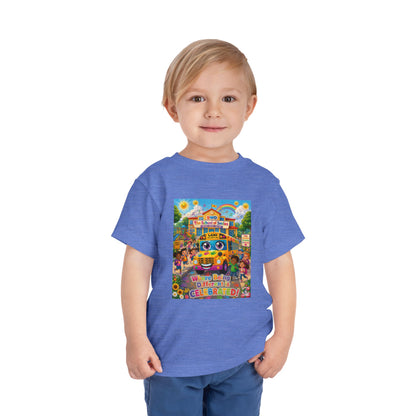 Lani™ Toddler Short Sleeve Tee – "Where Being Different is CELEBRATED!" Graphic Shirt