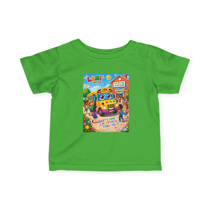Lani™ Infant Fine Jersey Tee – "Let's Sing Happiness Together!" Graphic