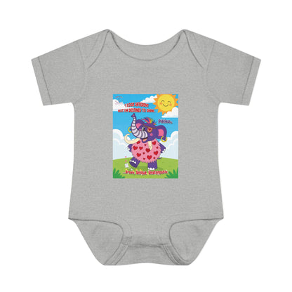Piklez™ Infant Bodysuit – “Destined to Shine” Baby Outfit | Smile Universe Collection