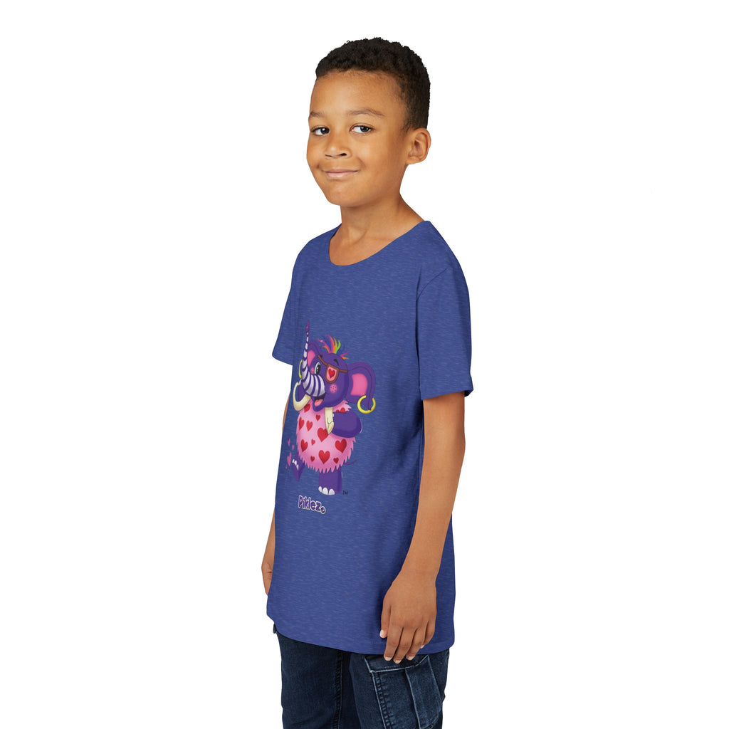 Piklez™ Youth Short Sleeve Tee – "Full of Love!" Graphic Shirt | Smile Universe Collection