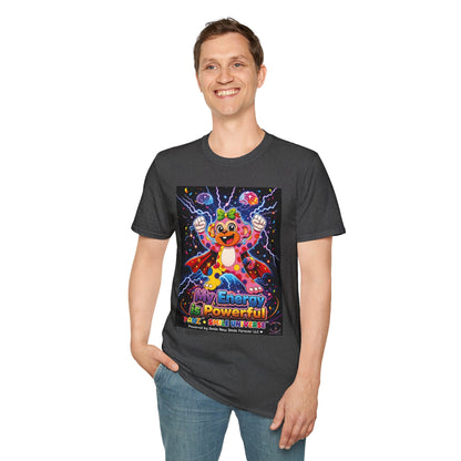 Panz™ Unisex Softstyle T-Shirt  for Adult– "My Energy is Powerful" Graphic Tee | Smile Universe Collection
