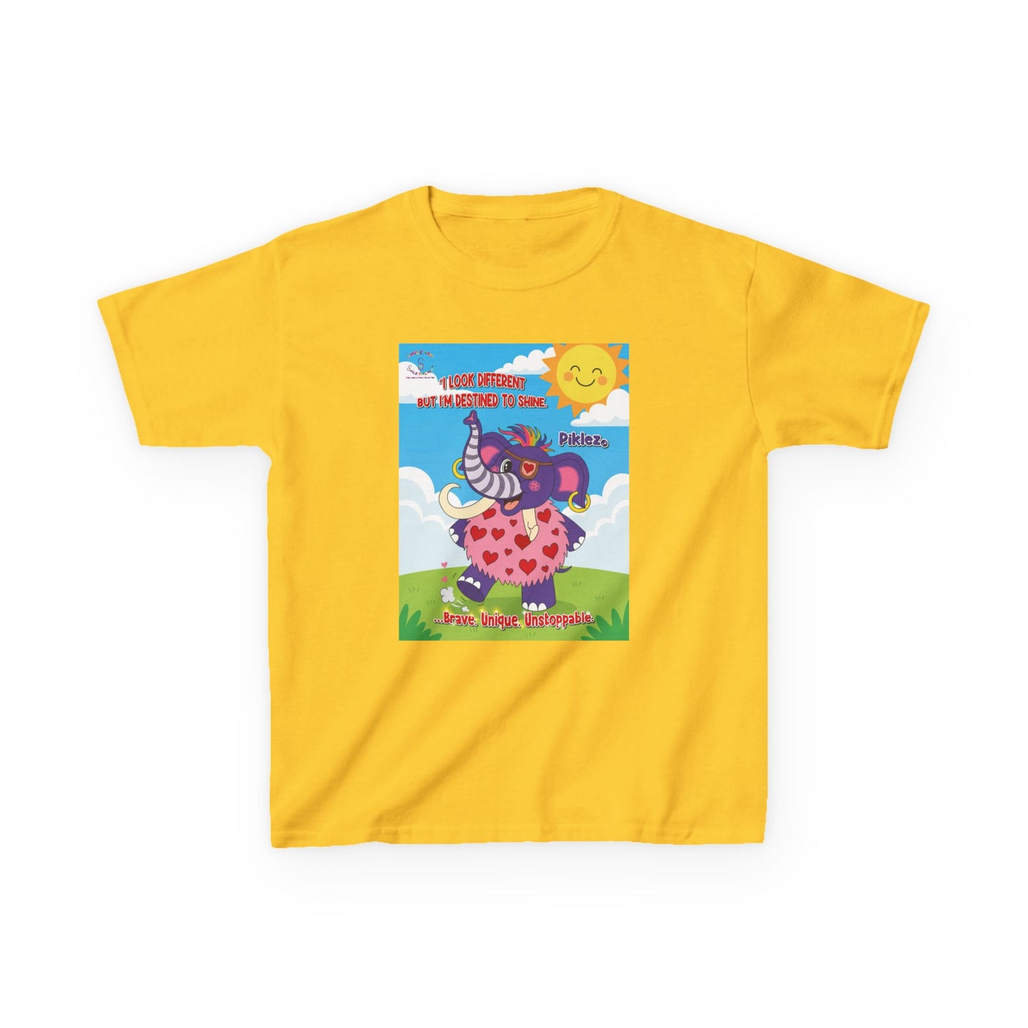 Piklez™ T-Shirt – “Destined to Shine” Graphic Shirt | Smile Universe Piklez Collection