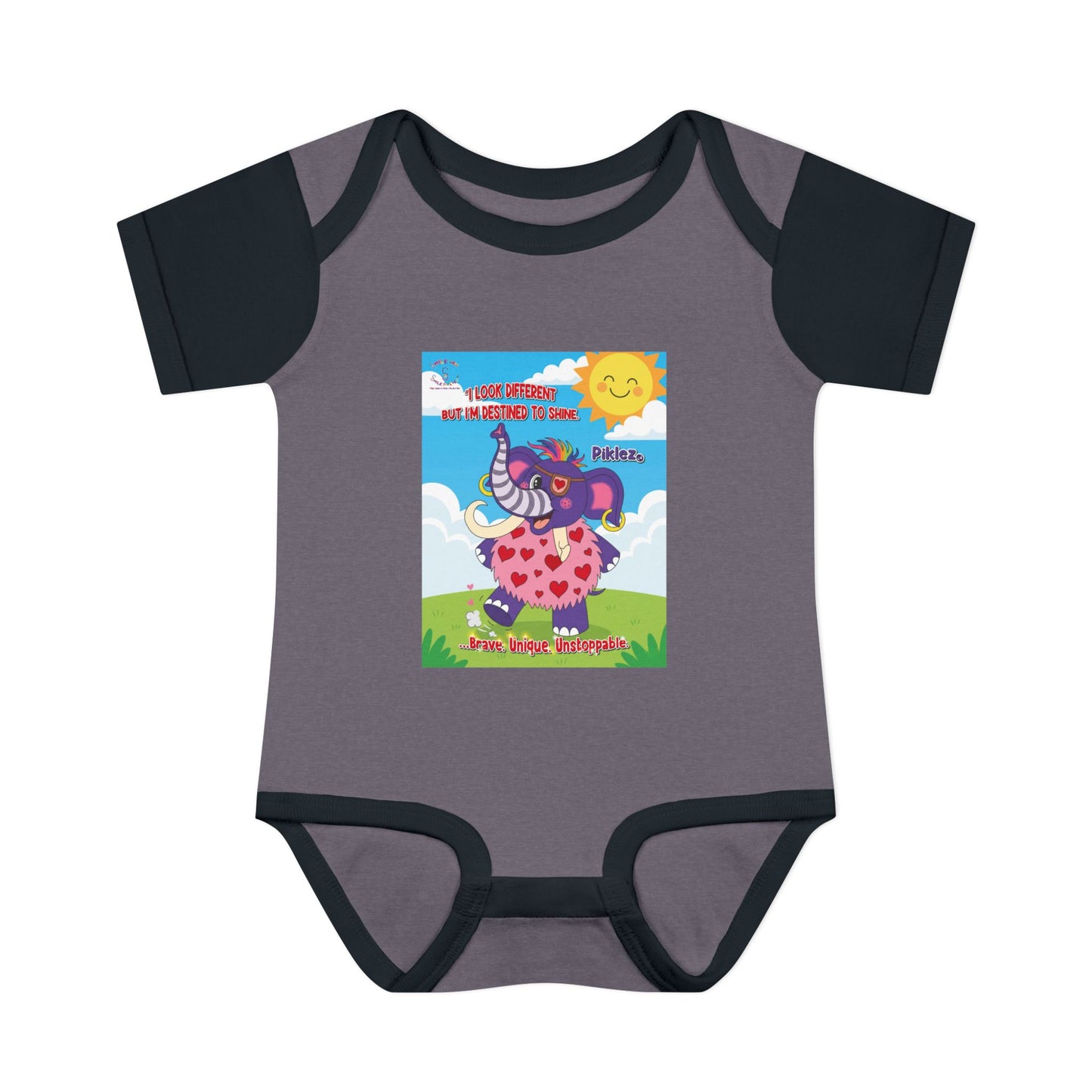 Piklez™ Infant Bodysuit – “Destined to Shine” Baby Outfit | Smile Universe Collection