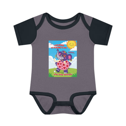 Piklez™ Infant Bodysuit – “Destined to Shine” Baby Outfit | Smile Universe Collection