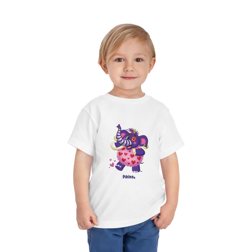 Piklez™ Toddler Short Sleeve Tee – "Full of Love!" Graphic Shirt | Smile Universe Collection