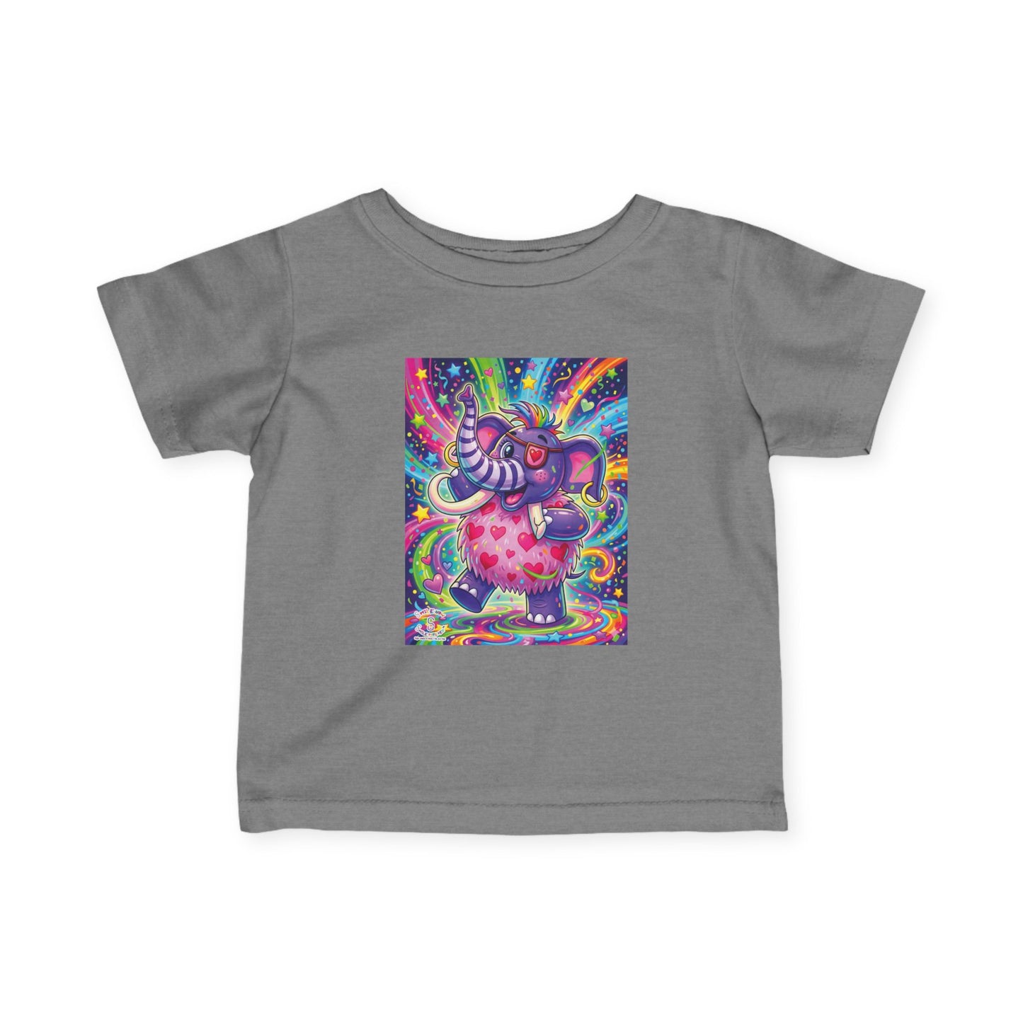 Piklez™ Infant Fine Jersey Tee – "Born to Celebrate!" Graphic Shirt | Smile Universe Collection