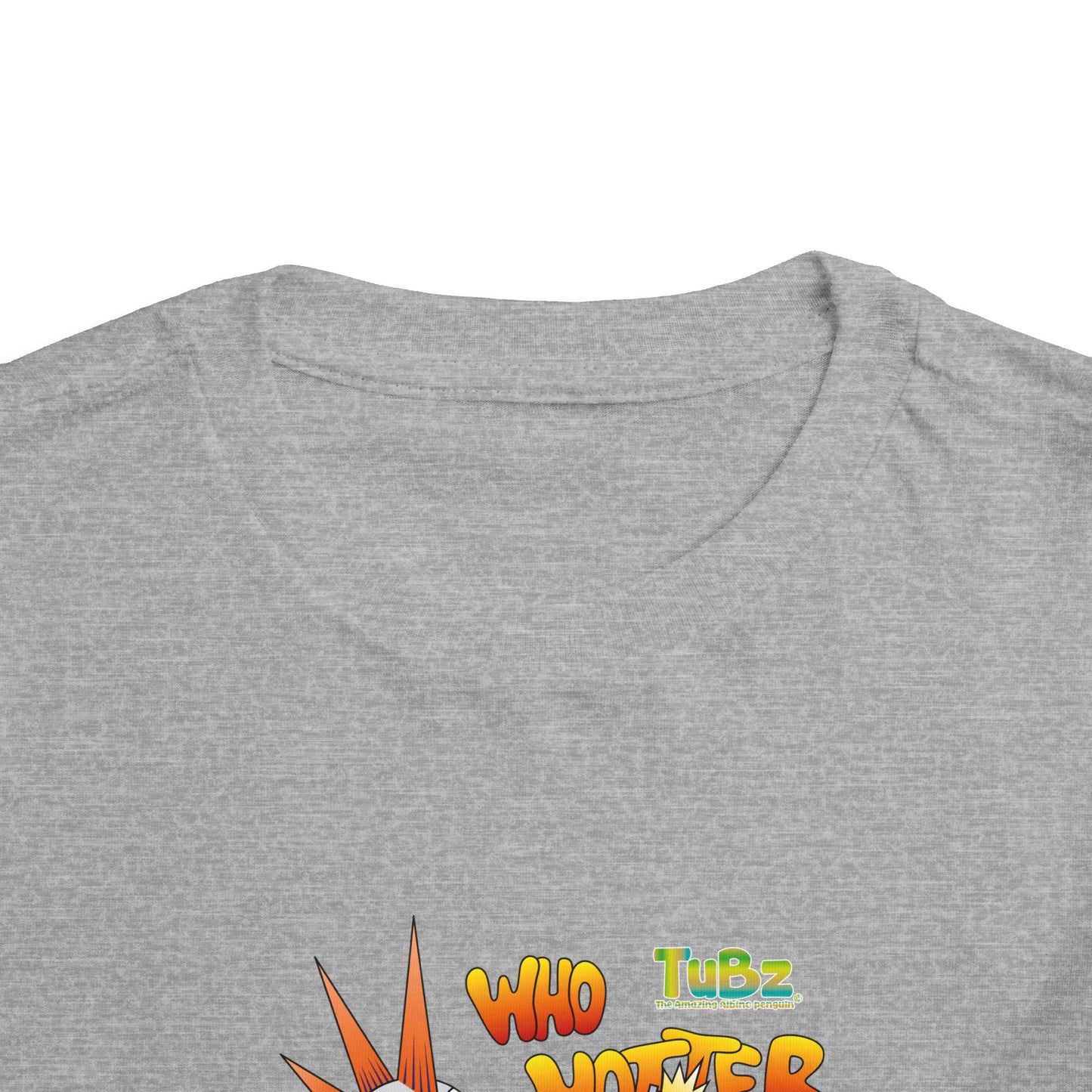 TuBz™ Rockstar Kids T-Shirt - "Who Hotter Than Me!" Graphic Tee | Smile Universe TuBz4Kidz Collection