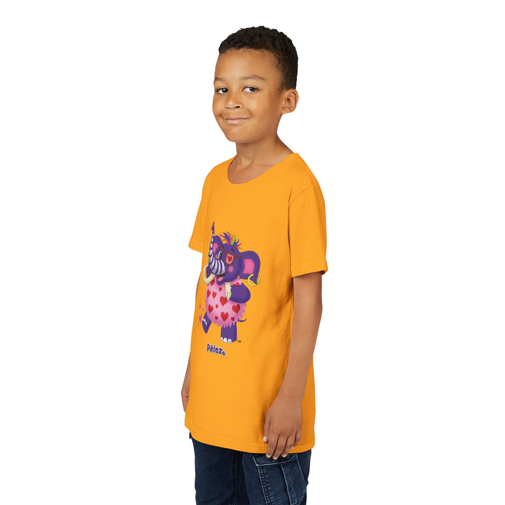 Piklez™ Youth Short Sleeve Tee – "Full of Love!" Graphic Shirt | Smile Universe Collection