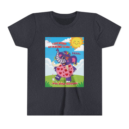 Piklez™ Kids T-Shirt Youth Tee – “Destined to Shine” Graphic Tee | Smile Universe Collection