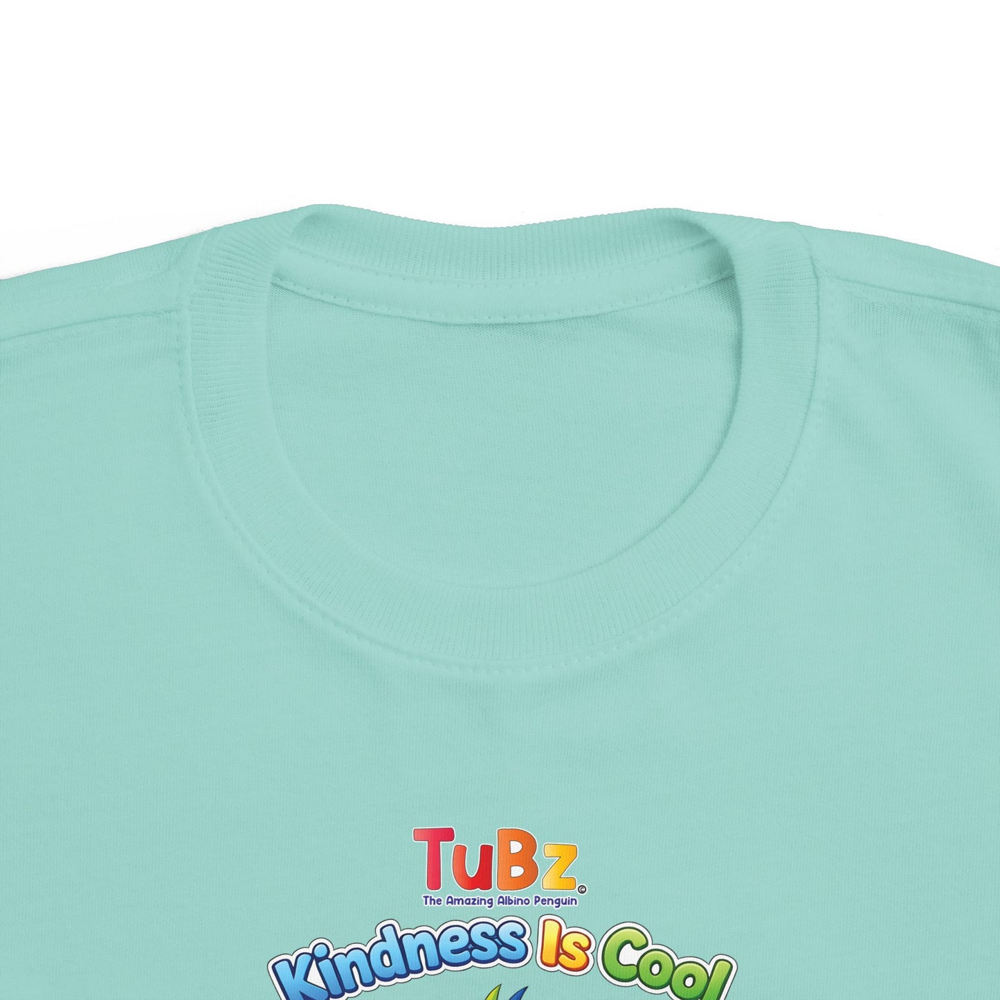 TuBz™ "Kindness Is Cool" Kids T-Shirt - Positive Message Graphic Tee | Smile Universe TuBz4Kidz