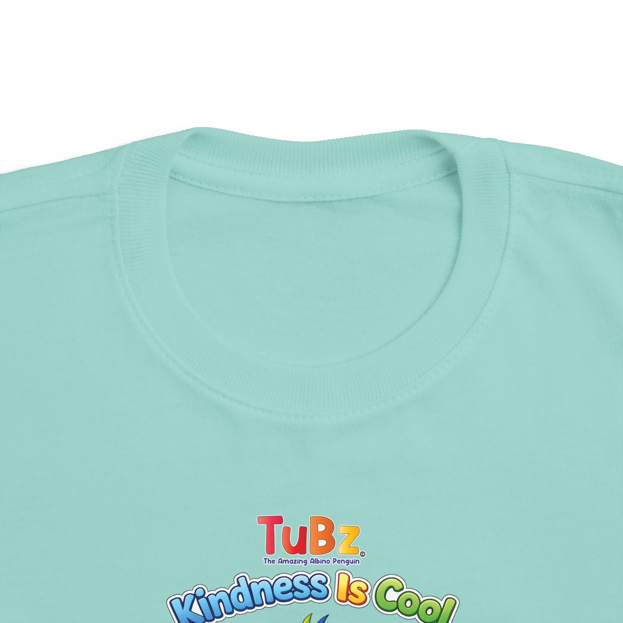 TuBz™ "Kindness Is Cool" Kids T-Shirt - Positive Message Graphic Tee | Smile Universe TuBz4Kidz