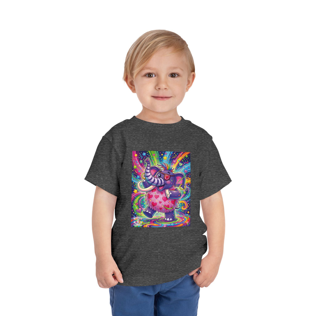 Piklez™ Toddler Short Sleeve Tee – "Born to Celebrate!" Graphic Shirt | Smile Universe Collection