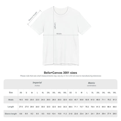 Panz™ Unisex Jersey Short Sleeve Tee For Adult– "My Energy is Powerful" Graphic Tee | Smile Universe Collection