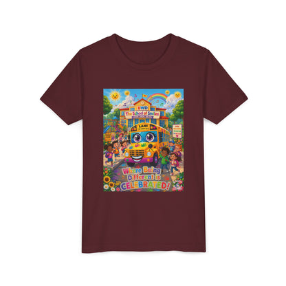 Lani™ Youth Short Sleeve Tee – "Where Being Different is CELEBRATED!" Graphic Shirt