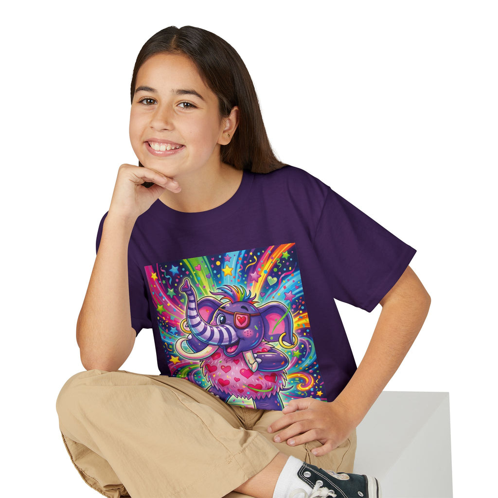 Piklez™ Youth DryBlend® T-Shirt – "Born to Celebrate!" Graphic Shirt | Smile Universe Collection