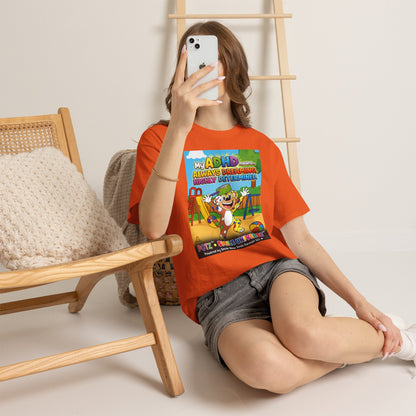 Potz™ Unisex Heavy Cotton™ Tee – "My ADHD Means Always Dreaming, Highly Determined" Graphic Tee | Smile Universe Collection