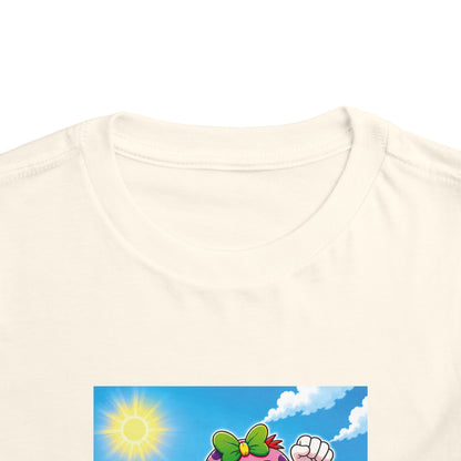 Panz™ Toddler Short Sleeve Tee – "My Autism is My Superpower" Graphic | Smile Universe Collection