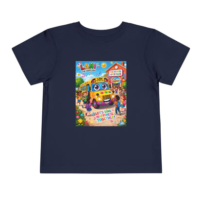 Lani™ Toddler Short Sleeve Tee – "Let's Sing Happiness Together!" Graphic