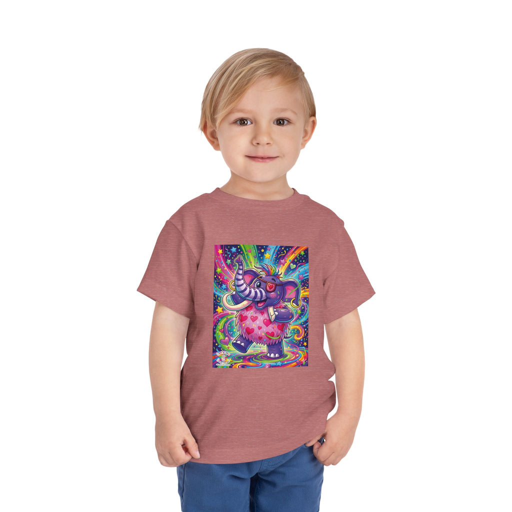 Piklez™ Toddler Short Sleeve Tee – "Born to Celebrate!" Graphic Shirt | Smile Universe Collection