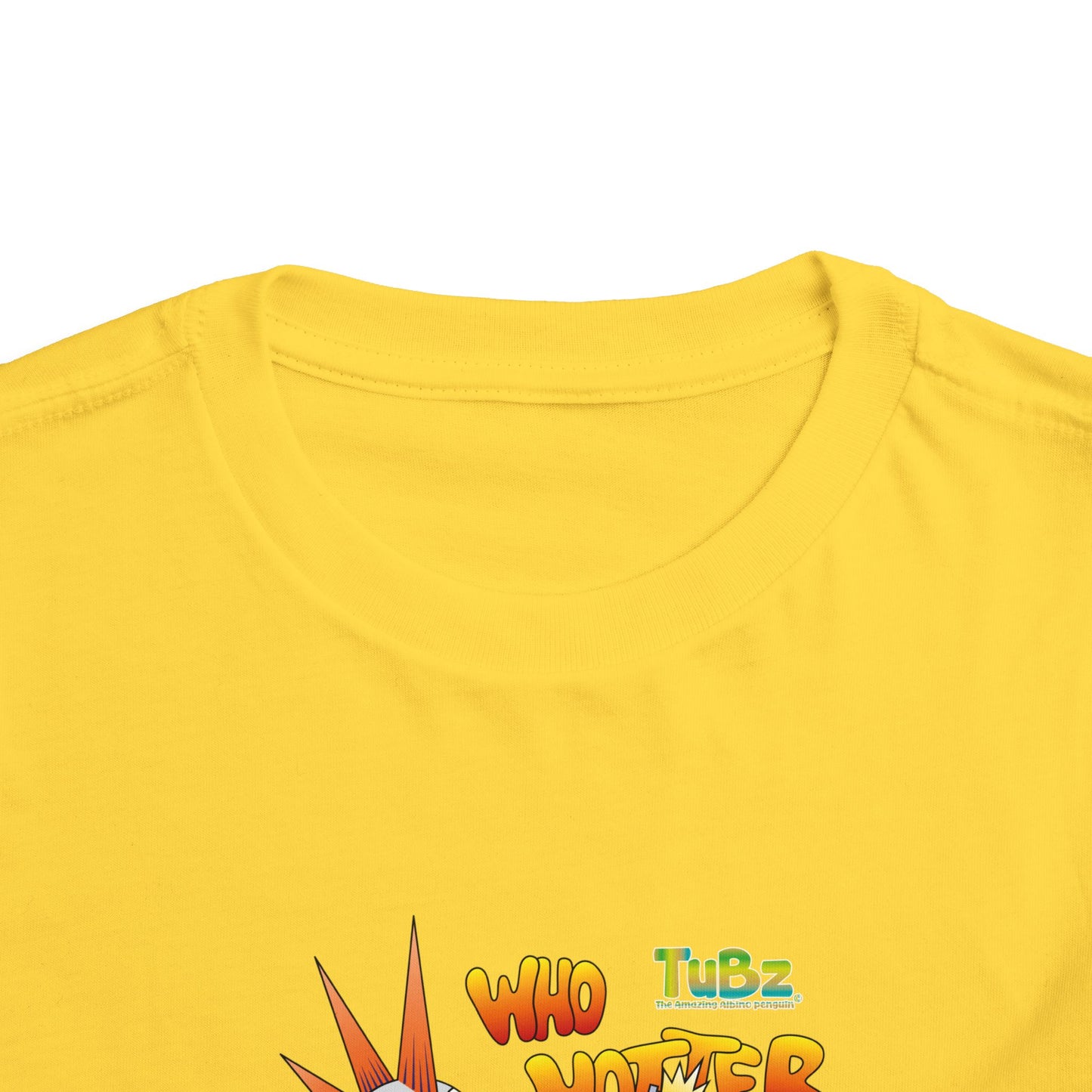 TuBz™ Rockstar Kids T-Shirt - "Who Hotter Than Me!" Graphic Tee | Smile Universe TuBz4Kidz Collection