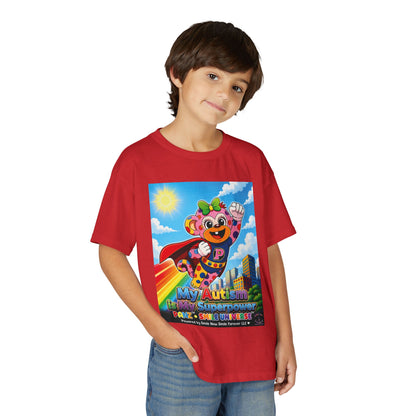 Panz™ Youth DryBlend® T-Shirt – "My Autism is My Superpower" Graphic | Smile Universe Collection