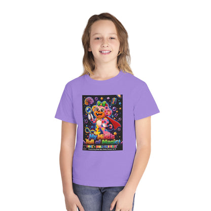 Panz™ Youth Midweight Tee – "My Mind is Full of Magic" Graphic | Smile Universe Collection