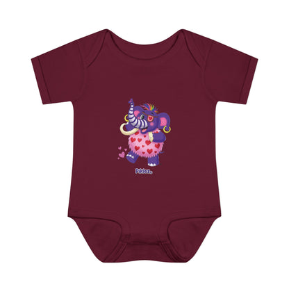 Piklez™ Infant Baby Rib Bodysuit – "Full of Love!" Graphic | Smile Universe Collection