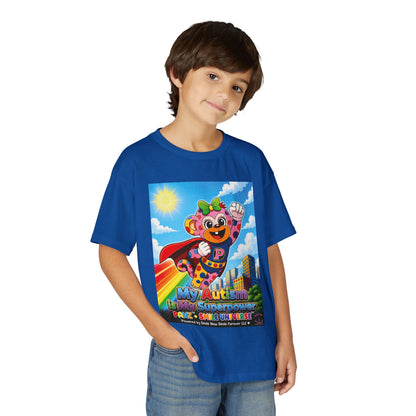 Panz™ Youth DryBlend® T-Shirt – "My Autism is My Superpower" Graphic | Smile Universe Collection