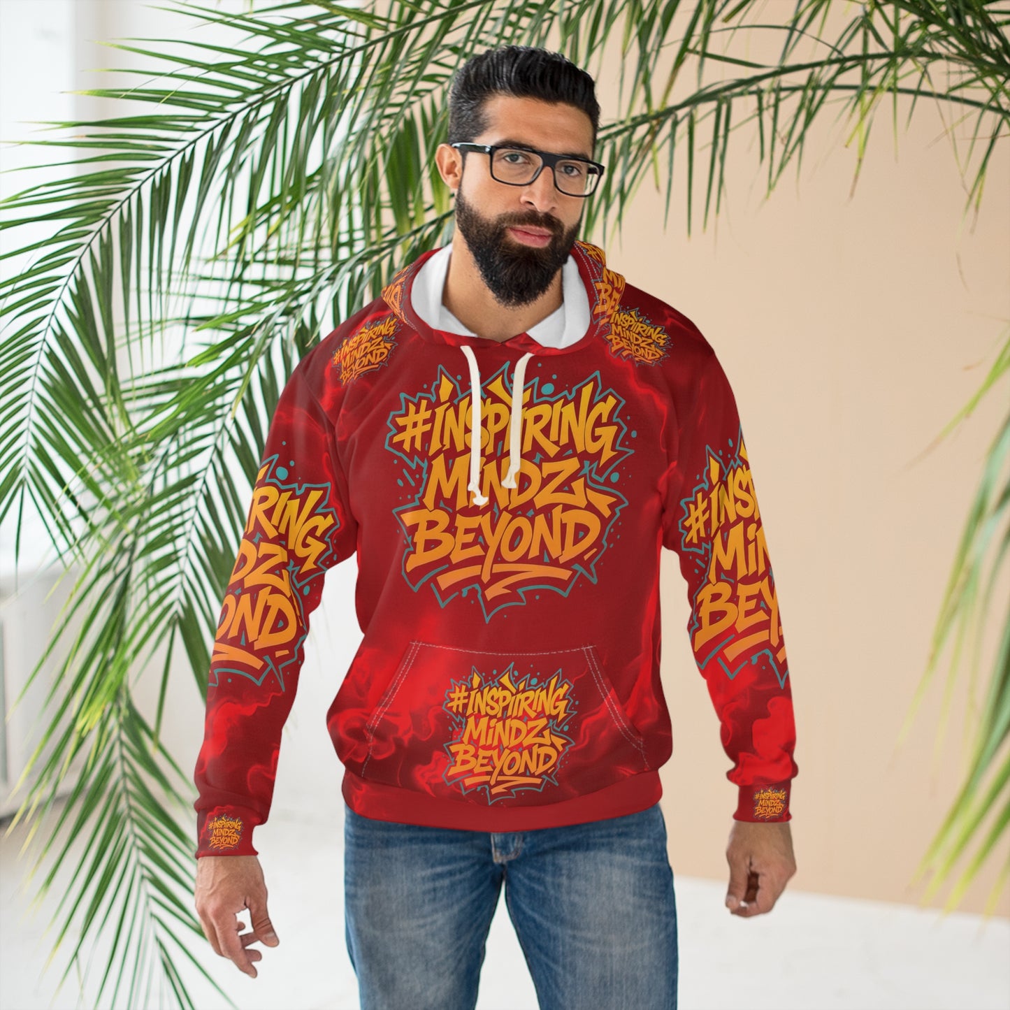 Inspiring Mindz Beyond AOP Hoodie