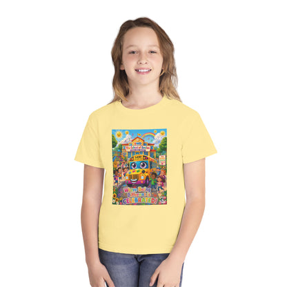 Lani™ Youth Midweight Tee – "Where Being Different is CELEBRATED!" Graphic Shirt