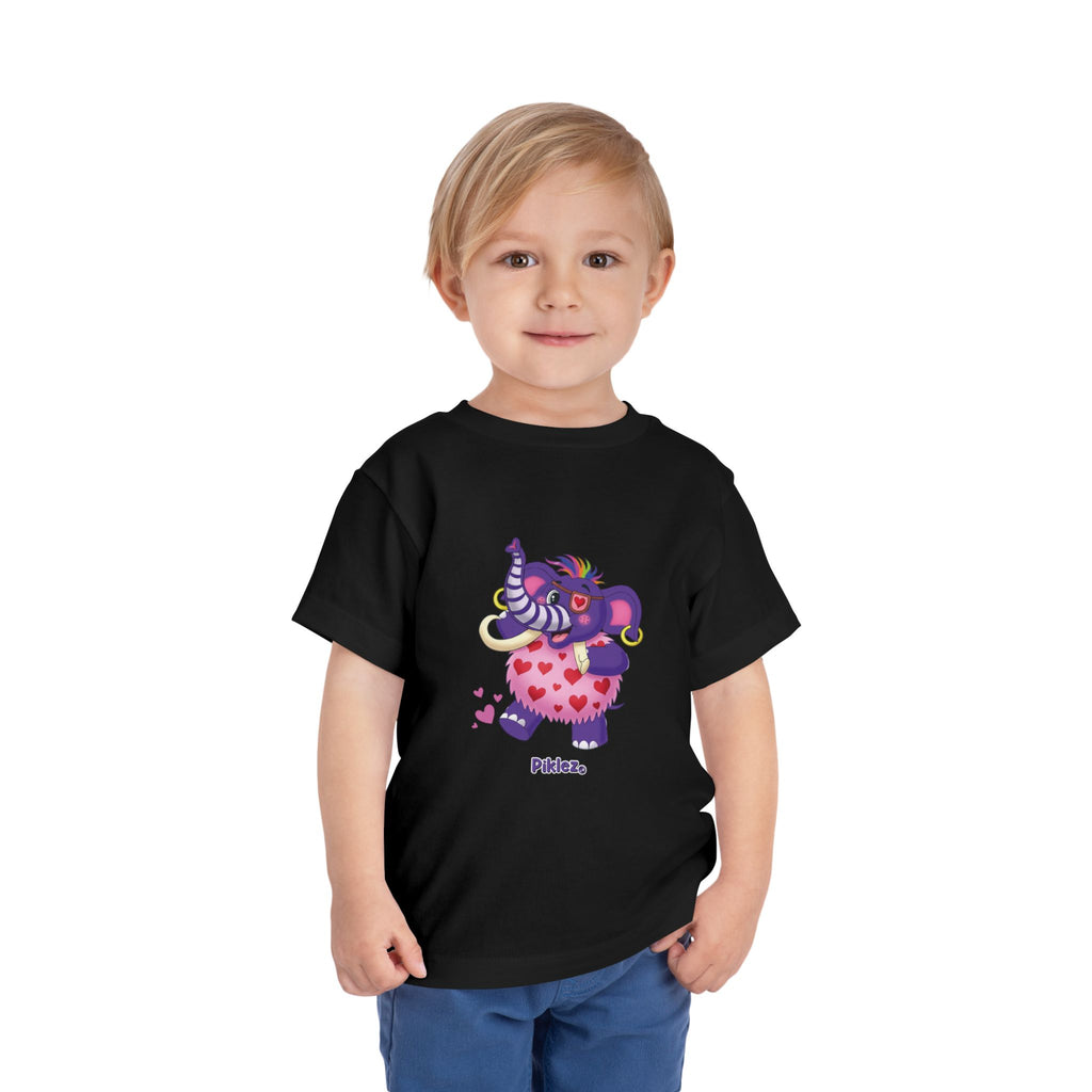 Piklez™ Toddler Short Sleeve Tee – "Full of Love!" Graphic Shirt | Smile Universe Collection