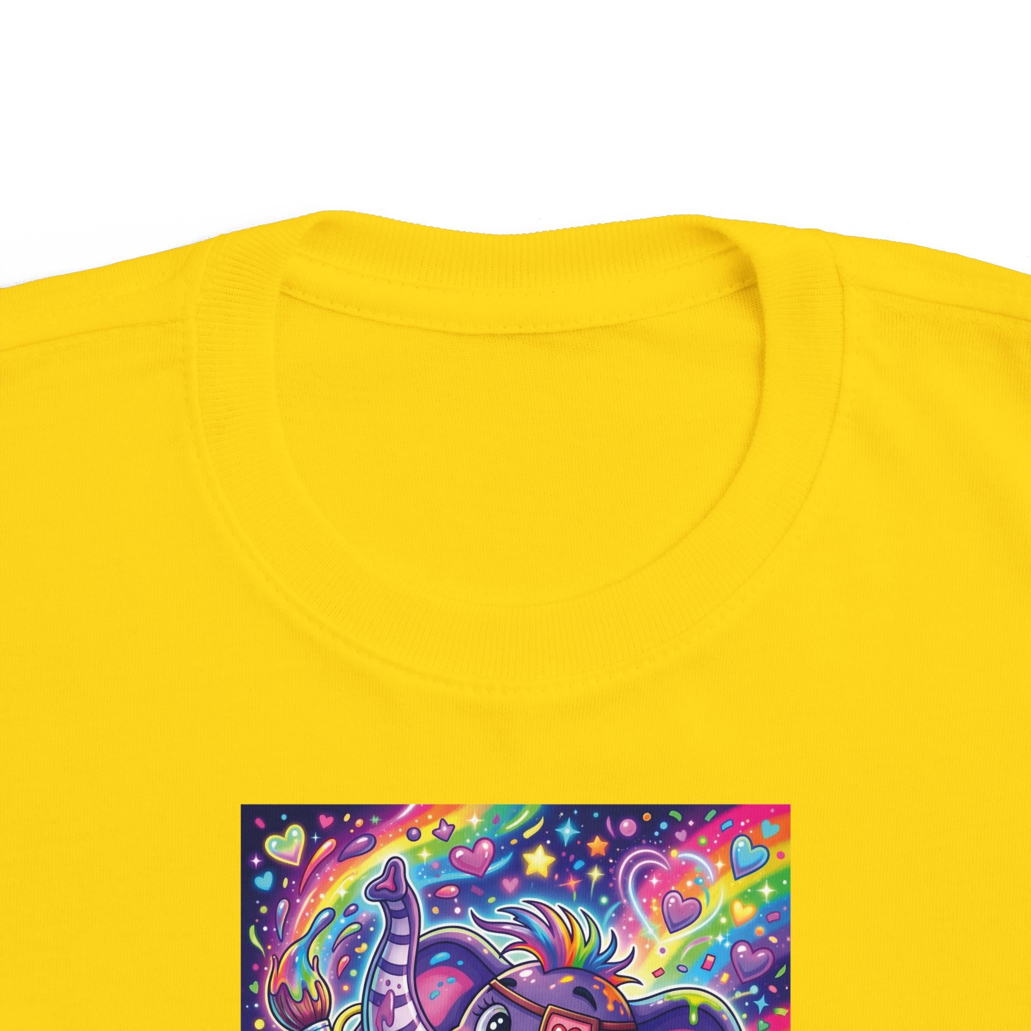 Piklez™ Kids Heavy Cotton™ Tee – "Magic Paint!" Graphic Shirt | Smile Universe Collection