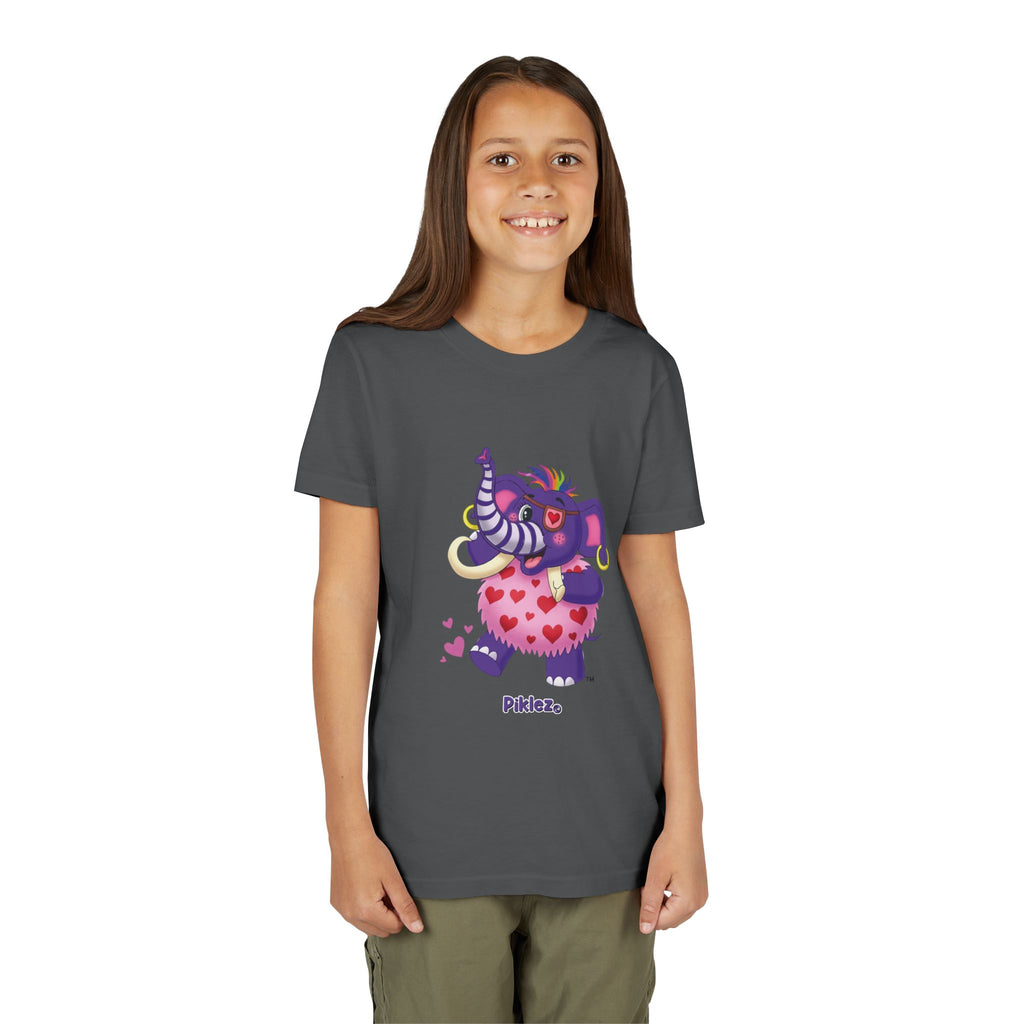 Piklez™ Youth Short Sleeve Tee – "Full of Love!" Graphic Shirt | Smile Universe Collection