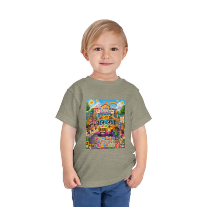 Lani™ Toddler Short Sleeve Tee – "Where Being Different is CELEBRATED!" Graphic Shirt