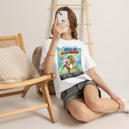Potz™ Unisex Heavy Cotton™ Tee – "I Guide My ADHD Energy!" Graphic Tee | Smile Universe Collection