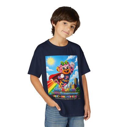 Panz™ Youth DryBlend® T-Shirt – "My Autism is My Superpower" Graphic | Smile Universe Collection