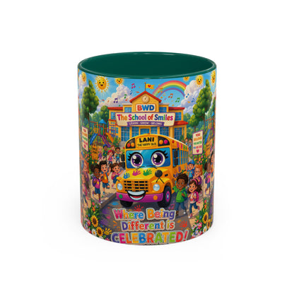 Lani™ Colorful Mug (11oz & 15oz) – "Where Being Different is CELEBRATED!" Graphic