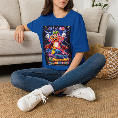 Panz™ Unisex Softstyle T-Shirt  for Adult– "My Energy is Powerful" Graphic Tee | Smile Universe Collection