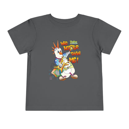 TuBz™ Rockstar Kids T-Shirt - "Who Hotter Than Me!" Graphic Tee | Smile Universe TuBz4Kidz Collection
