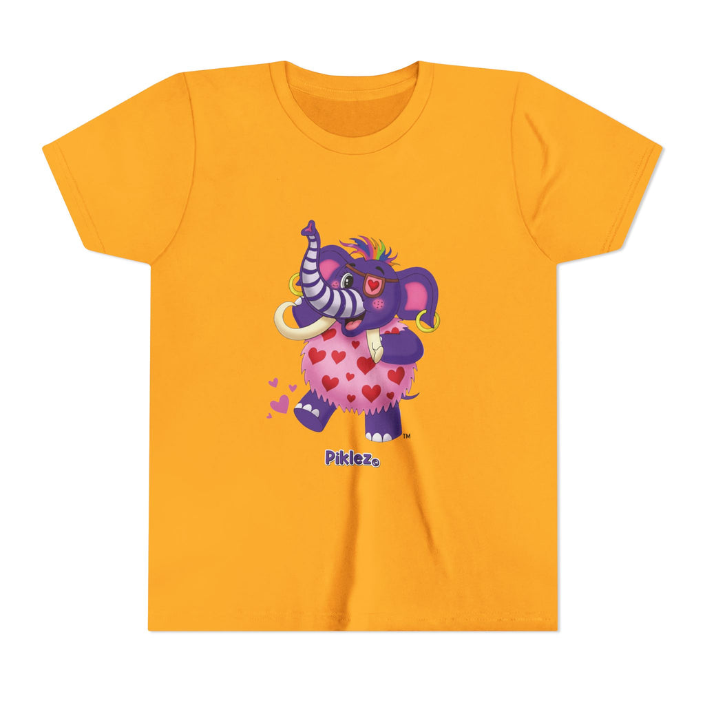 Piklez™ Youth Short Sleeve Tee – "Full of Love!" Graphic Shirt | Smile Universe Collection