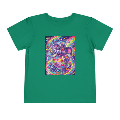 Piklez™ Toddler Short Sleeve Tee – "Magic Paint!" Graphic Shirt | Smile Universe Collection