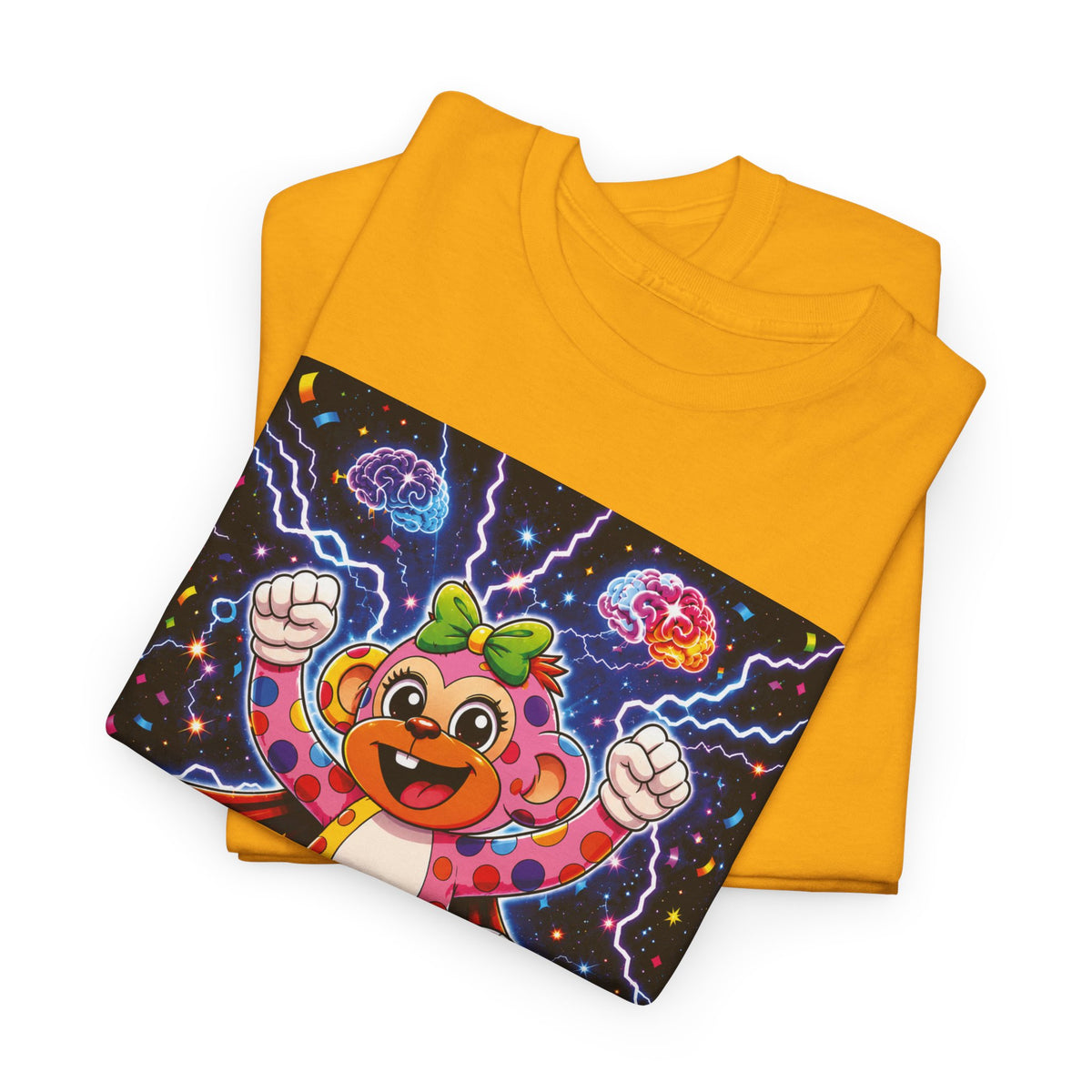 Panz™ Unisex Heavy Cotton™ Tee For Adult – "My Energy is Powerful" Graphic Tee | Smile Universe Collection