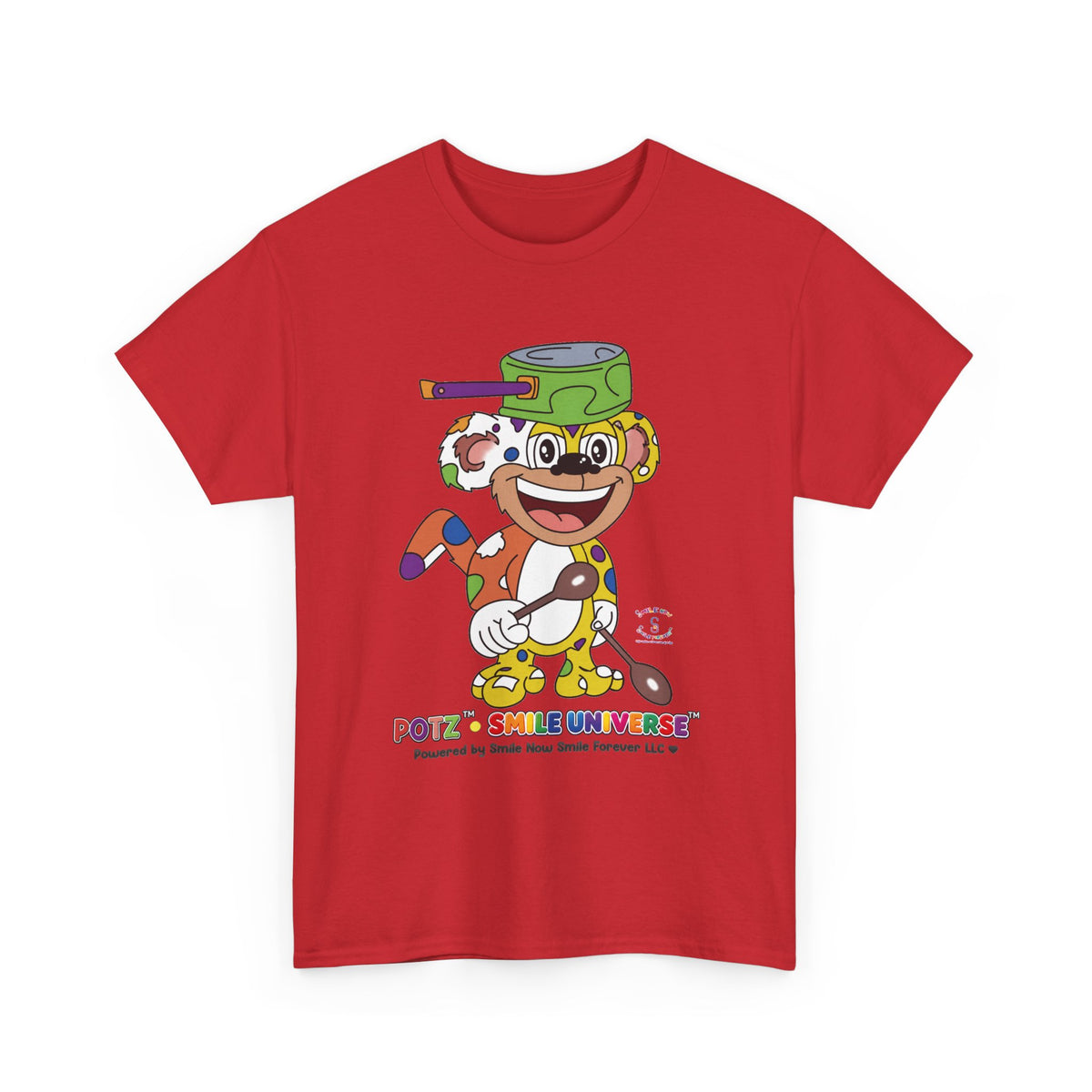 Potz™ Unisex Heavy Cotton™ Tee – Playful Graphic Tee | Smile Universe Collection