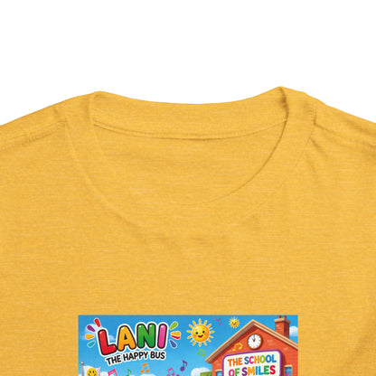 Lani™ Toddler Short Sleeve Tee – "Let's Sing Happiness Together!" Graphic