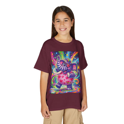 Piklez™ Youth DryBlend® T-Shirt – "Born to Celebrate!" Graphic Shirt | Smile Universe Collection