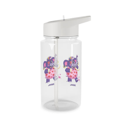 Piklez™ Tritan Water Bottle – "Full of Love!" Graphic | Smile Universe Collection