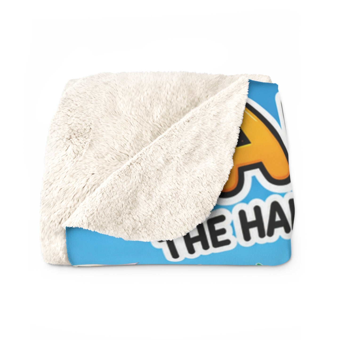 Sherpa Blanket — Lani the Happy Bus "Let's Sing Happiness Together" Kids Throw