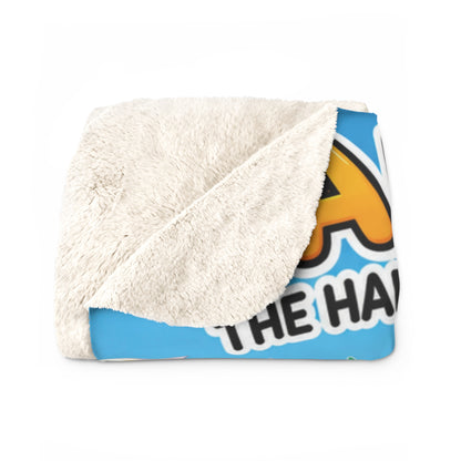 Sherpa Blanket — Lani the Happy Bus "Let's Sing Happiness Together" Kids Throw